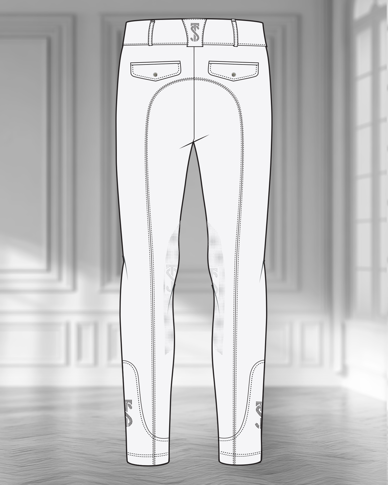 Mens GT Pro KP Breeches - Image 2