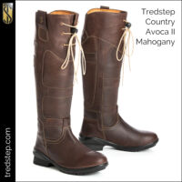 Avoca II Country Boots Mahogany