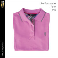 Performance Polo Pink (Medium Size Available)